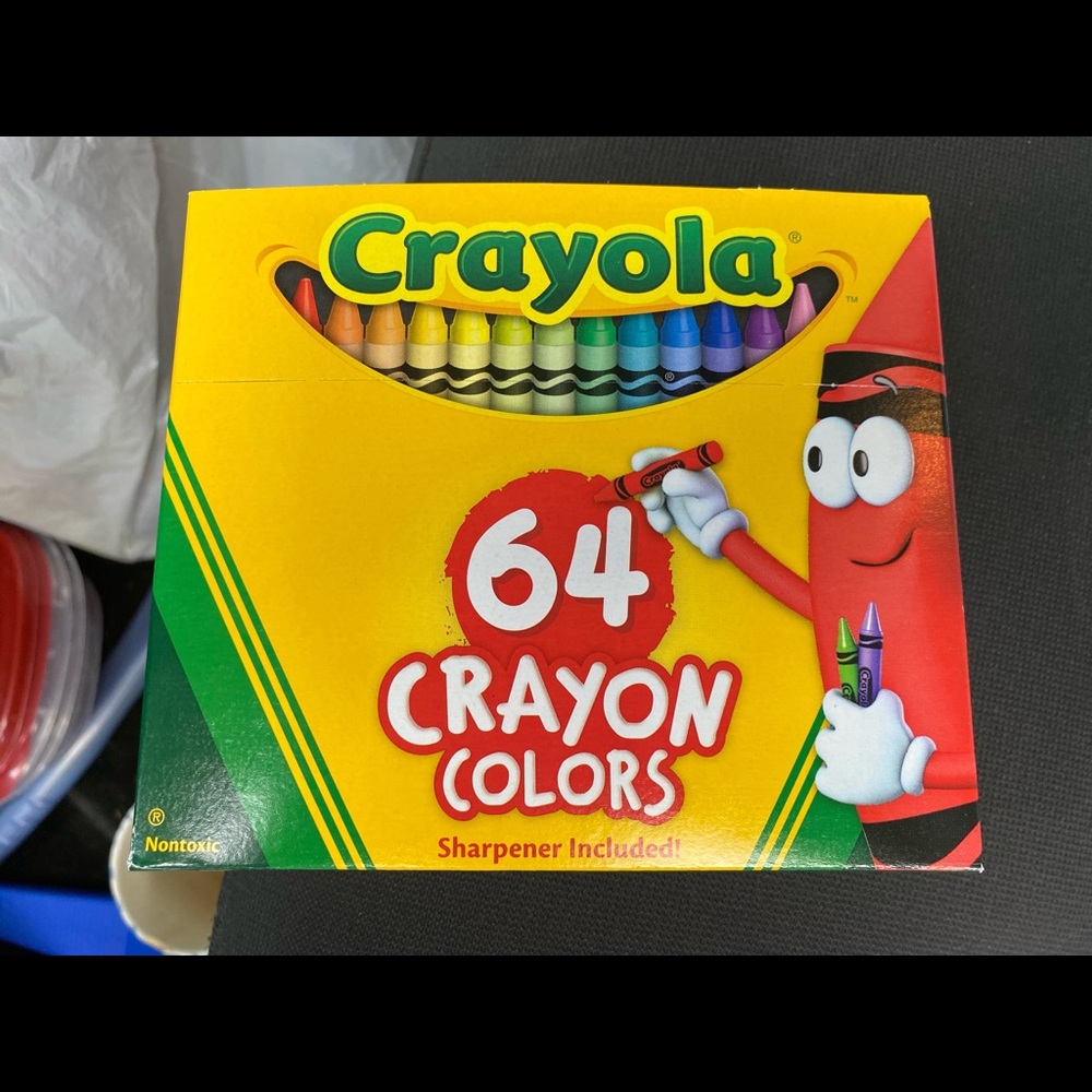 Crayons Crayons NEW 64pk MultiColored